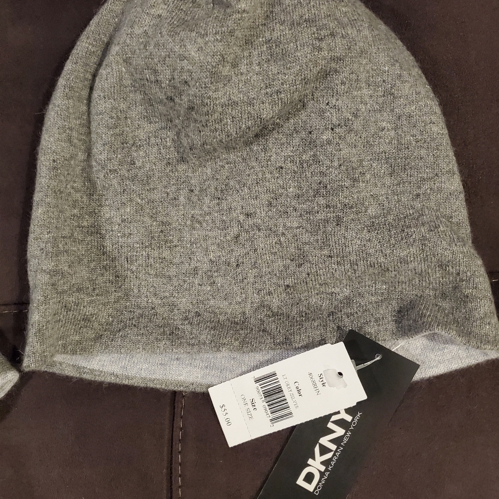 Dkny cashmere blend hat